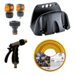 ALVA ACWSCHKIT ALVA Wandschlauchhalter Kit Schlauch25m+Anschl.,Wandh.,Gartenspritze  Verpackungseinheit:1ST