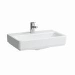 LAUFEN H8179580001041 Laufen PRO S 817958 kompakter Aufsatz-Waschtisch  Sanitärkeramik weiß 550x380x95 1 Hahnloch mittig mit Überlauf ,  wandmontiert,  Unterseite geschliffen,  Montageset inklusive  Verpackungseinheit:1ST