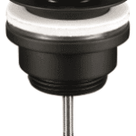 ALVA AQARVAAVC7S ALVA Varia Ablaufvent.5/4" Click., Kurz, Matt Schwarz  Verpackungseinheit:1ST