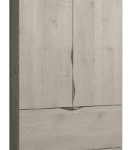 ALVA AQBMIDHS5W ALVA Idea Hochschrank mit 2 Türen 2 Laden, 60x176x32cm, Weiß Glanz  Verpackungseinheit:1ST