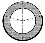 ALVA ACSATS32 ALVA Tragschale 32mm, Länge 3 Meter Preis per Meter  Verpackungseinheit:3M