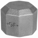 FISCHER GEORG FITTINGS 770300210 Kappe Fig. 300 2 1/2" verzinkt  Verpackungseinheit:1ST