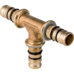 GEBERIT 611.310.00.5 GE Mepla T-Stueck egal Messing d16mm  Verpackungseinheit:1ST