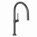 KLUDI 508516675 KLUDI-REEF Spültisch-Einhandmischer herausz. Geschirrbrause Tiefmattschwarz 50851__75 Verpackungseinheit:1ST