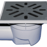 HUTTERER & LECHNER HL605 HL605 - Perfektablauf DN110 waagrecht mit frostsicherer Geruchsklappe, 244x244mm / Gussrost 226x226mm 605 Verpackungseinheit:1ST