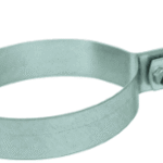 DEHN 421100 Regenrohrschelle D 100mm St/tZn m. Zweischr.-Überleger f. Rd 7-10mm RRS 100 DUL7.10 STTZN Verpackungseinheit:1ST