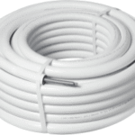 VIEGA 816 599 Viega Raxofix-Mehrschichtverbundrohr  Modell 5302.48  d: 20   s: 2.8   V: 0.163   L: 50  Rundumdämmung 13 mm weiß  50% Dämmanforderung 5302,48 Verpackungseinheit:25M