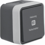 BERKER 35663505 W.1 Kontroll-Heizung Notschalter grau/lichtgrau matt  Verpackungseinheit:1ST
