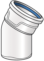 ca5e5046-3604-4457-bea9-67c241c65d46 KE KELIT 14630PP0 KE KELIT ASP330 PHONEX AS-PLUS Bogen 30 Grad 160 ASP330 Verpackungseinheit:1ST – Bild 1