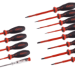 CIMCO 117000 1.000 V VDE-Schraubendreher-Sortiment, E lektro-Mega-Drive, 13-teilig  Verpackungseinheit:1ST