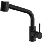 ALVA AQARIDSPTHB.1S ALVA Idea 1.0 Spültischarmatur mit herausziehbarer Brause, Schwarz Matt  Verpackungseinheit:1ST