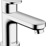 HANSGROHE 71583000 hansgrohe Vernis Blend Standventil 70 mit Hebelgriff für Kaltwasser oder vorgemischtes Wasser ohne Ablaufgarnitur, Chrom 71583XXX Verpackungseinheit:1ST