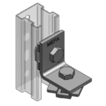 MEFA 127201801 Universal-Winkel 2-Loch Stex 35, 90 Schenkel 47 x 47 mm  Verpackungseinheit:1ST