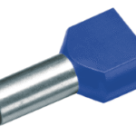 CIMCO 187714 Zwillingsaderendhülse 2 x 16 mm² x 14 mm , blau  Verpackungseinheit:100ST