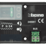 BTICINO 346991 Einbaulautsprecher zum Anschluß von 8 ex ternen Ruftasten, Maße: 90 x 55 x 24 mm  Verpackungseinheit:1ST
