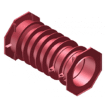 POLOPLAST 01036 Poloplast Lamellenrohr RDS-Evolution Nr.1036 DN150/300 (da8-110mm)Bl 300mm  Verpackungseinheit:1ST