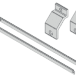 ALVA ALPBWBSET ALVA PV Set-Wandbefestigung (Hochformat) inkl. Backrails für 1 Modul  Verpackungseinheit:1ST