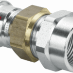 VIEGA 643 492 Viega Prestabo-Übergangsverschraubung mit SC-Contur Stahl unlegiert, verzinkt, flachdichtend, Modell 1162 VdS-Zulassung d: 35 Rp: 1¼ 1162 Verpackungseinheit:1ST