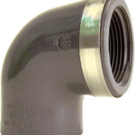 FISCHER GEORG 721100208 GF Übergangswinkel 90° PVC-U d 32x1" IG  Verpackungseinheit:1ST