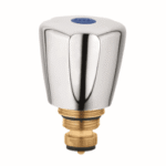 KLUDI 110010515 KLUDI-Ersatzteil Oberteil mit Terraluxgriff aus Kunststoff, G 3/8 kalt chrom 11001__15 Verpackungseinheit:1ST