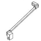 ALVA AQDUJUSS50 ALVA Juna Stabilisierung 500mm Silber HGL, für U-Kabine  Verpackungseinheit:1ST