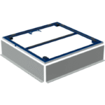 GEBERIT 154.480.00.1 GE Installationsrahmen Setaplano B100 x L100cm, 4 Fuesse  Verpackungseinheit:1ST