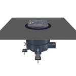 HUTTERER & LECHNER HL540 HL540 - "PRIMUS-DRAIN" Duschablauf mit Abdichtgarnitur und Befestigungswinkeln 540 Verpackungseinheit:1ST