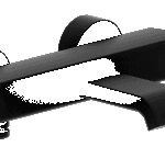 ALVA AQARAUBWSGBM ALVA Aura Wannenarmatur seitengesteuert, Black Line Matt  Verpackungseinheit:1ST