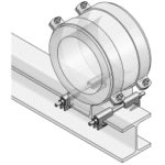 MEFA 14711001 Führungsklammer Typ B I, für HEA 100-140 HEB 100-120 IPE 200-240  Verpackungseinheit:1PAA