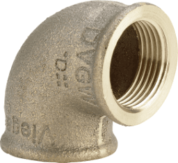 d691fc34-12ee-4ce0-b7ea-47869476e531 VIEGA 269 234 Viega Bogen 90° Rotguss, Modell 3090 Rp1: 1 Rp2: 1 3090 Verpackungseinheit:1ST – Bild 1