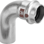 VIEGA 809 775 Viega Temponox-Bogen 90°  Stahl nichtrostend, Modell 1716.1  d: 42 1716,1 Verpackungseinheit:1ST