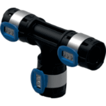 GEBERIT 620.086.00.1 GE FlowFit T-Stueck egal PPSU 90 Gr. d63 x 63 x 63mm  Verpackungseinheit:1ST