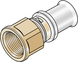 d852afad-e18f-4283-827d-e72f7cb4f23a KE KELIT 71406E04 KE KELIT KMW457 KELOX-ULTRAX-W Übergang mit IG 25x3/4 Zoll KMW457 Verpackungseinheit:1ST – Bild 1