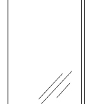 ALVA AQLS ALVA Una Lichtspiegel 40x70x3,5cm, Silbergrau  Verpackungseinheit:1ST