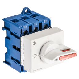 d8c022bd-5e6f-4252-87d6-507dbbbc4609 KRAUS&NAIMER 70024359 Hauptsch.3-pol.45mm-Schnappschienenbef. Ith=40 A,P=20 kW(AC23B,400V AC),25 mm² KA40.T303/58.VE2 Verpackungseinheit:1ST – Bild 1