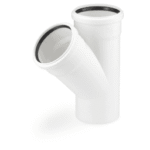 REHAU 11326071001 RAUPIANO PLUS Einfachabzweig DN 32/32, 45 Grad  Verpackungseinheit:1ST