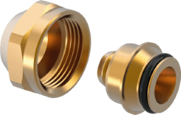 da939057-211b-42b8-a71b-b6aeb5b9c81a UPONOR 1065286 Uponor Vario Klemmringverschraubung PEX 17x2,0-G3/4"FT Euro Verpackungseinheit:1ST – Bild 1