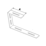 VERGOKAN UB 200 U-Bügel H=130 B=200 0,3 kN elektrolytisch verzinkt  Verpackungseinheit:1ST