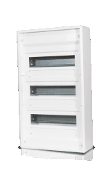 db89eb7a-5097-4a35-b5e9-1efdd9a696a3 ALVA APV36 AP Kleinverteiler ohne Tür 36+6 TE, mit Steckklemme, IP30 Verpackungseinheit:1ST – Bild 1