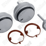 VAILLANT 0020037662 Vaillant Knopf weiß 3 Stück  Verpackungseinheit:1ST