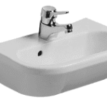 LAUFEN H8150640000001 Laufen OBJECT 815064 Handwaschbecken  Sanitärkeramik weiß 450x310 1 Hahnloch, mit Überlauf,  Verpackungseinheit:1ST
