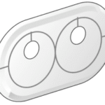 KE KELIT 9005160 KE KELIT KM599 KELOX HK-Doppelrosette 16 KM599 Verpackungseinheit:1ST