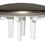 HUTTERER & LECHNER HL514/S.1 HL514/S.1 - Abdeckplatte Edelstahl d 86mm 514/S.1 Verpackungseinheit:1ST