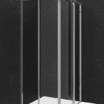 PALME DXR490N/H1/20 PA DRIVE 1.0 Runddusche 4-teilig R550 885x885x2000 ESG transparent Alusilber  Verpackungseinheit:1ST