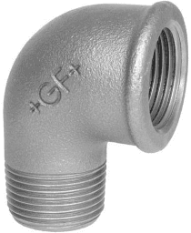 e0b5d5b1-8609-4a40-81ff-69feffe10b8d FISCHER GEORG FITTINGS 770092217 Knie Fig. 92 3/4"x1/2" verzinkt Verpackungseinheit:1ST – Bild 1