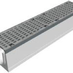 AET 61540000 ALVA Entwaesserungsrinne Maxi150 Kl.D l=1m m.Gussrost o.Gefaelle H=210mm  Verpackungseinheit:1ST