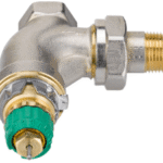 DANFOSS 013G7721 Danfoss Dynamic Valve RA-DV 10 druckunabhängig, R 3/8, Eck, vernickelt  Verpackungseinheit:1ST