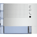 BTICINO 351111 Abdeckung mit 1 Ruftaste für Lautspreche rmodul Best.Nr. 351100, Farbe: Allmetal  Verpackungseinheit:1ST