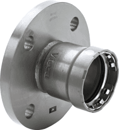 e2287616-2025-4839-8407-548ebb923d8b VIEGA 770 884 Viega Flanschübergang mit SC Megapress S 4359.6 in 1 Zoll Stahl Zn-Ni besch. 4359,6 Verpackungseinheit:1ST – Bild 1