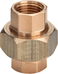 e253d9b6-f2dc-417f-aa54-cbea6875e0e9 VIEGA 271 039 Viega Verschraubung Rotguss, flachdichtend, Modell 3330 Rp: ¾ 3330 Verpackungseinheit:1ST – Bild 1